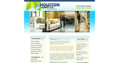 Desktop Screenshot of houstoncarpetco.com